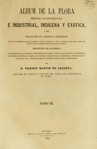 1864_Albún de la flora, tomo III, Vicente Martín Argenta
