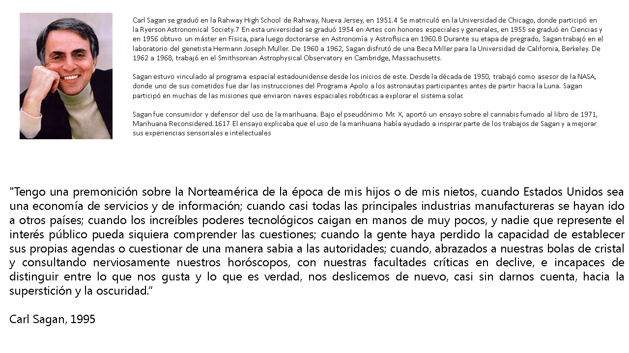 Carl Sagan_1995_Tengo una premonición…