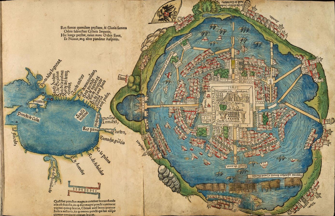 Hernán Cortés:Tenochtitlán, Mejico