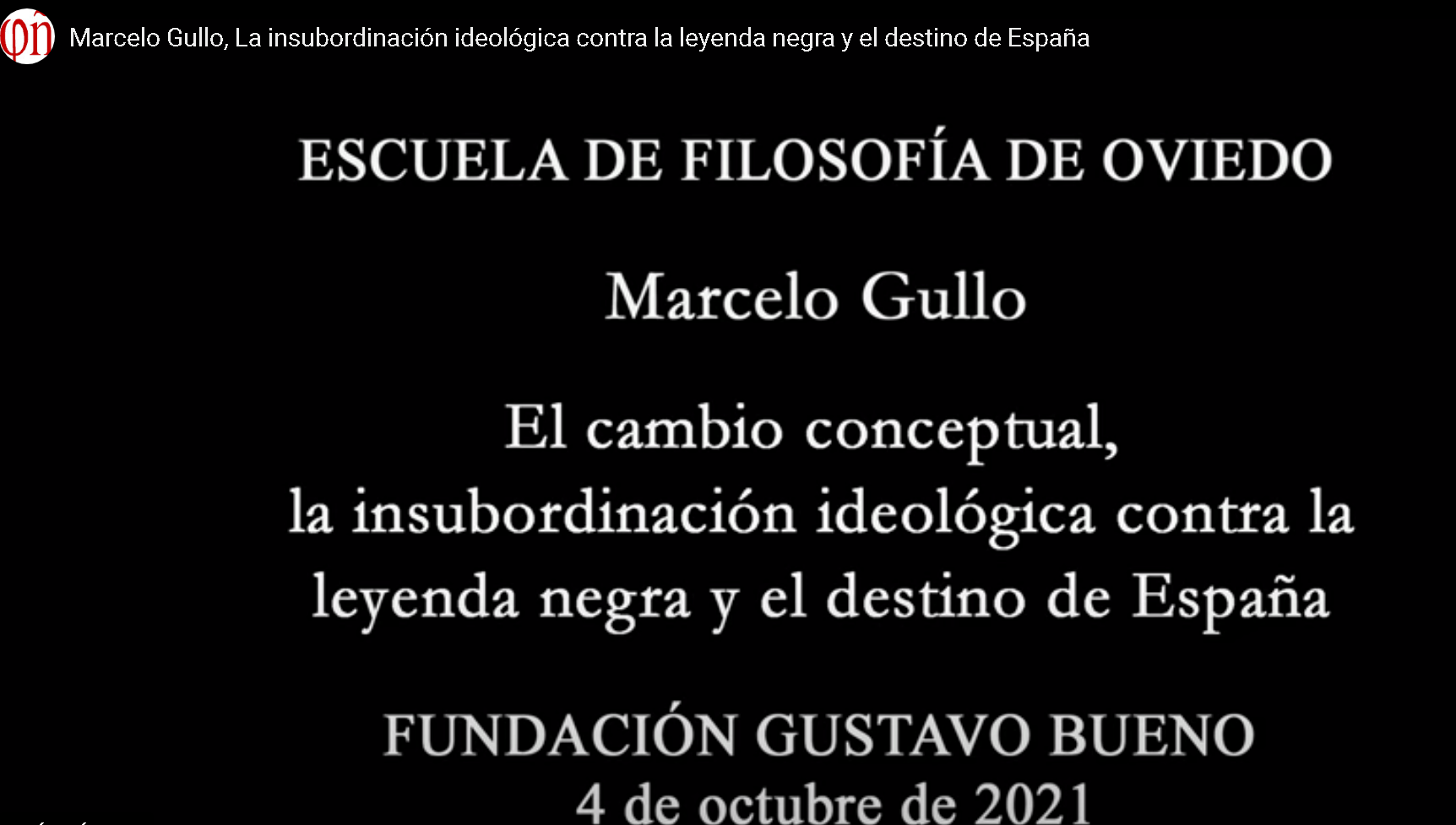 Marcello Gullo: La insubordinación ideológica.