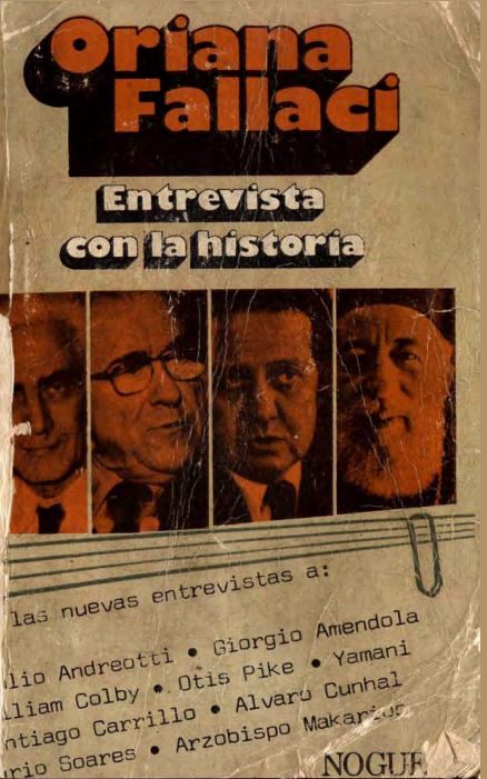 Fallaci, Oriana. – Entrevista con la Historia_1978